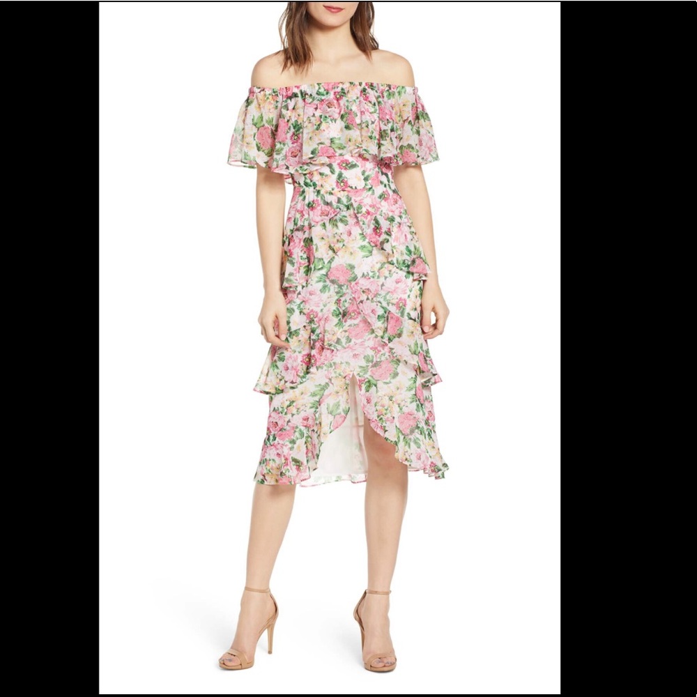 WAYF floral bohemian dress NWT
